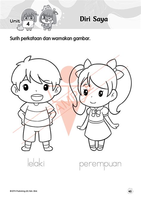 eph latihan aktiviti pra sekolah  activities kindergarten bmenglish