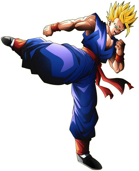 Adult Gohan Ssj2 Render Xkeeperz By Maxiuchiha22 On Deviantart