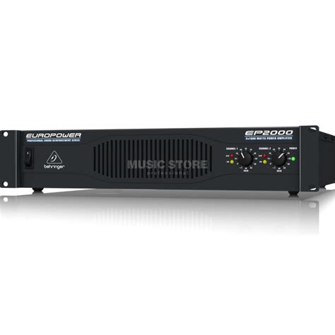 Behringer EP2000 Professional Stereo Power Amplifier | MUSIC STORE ...