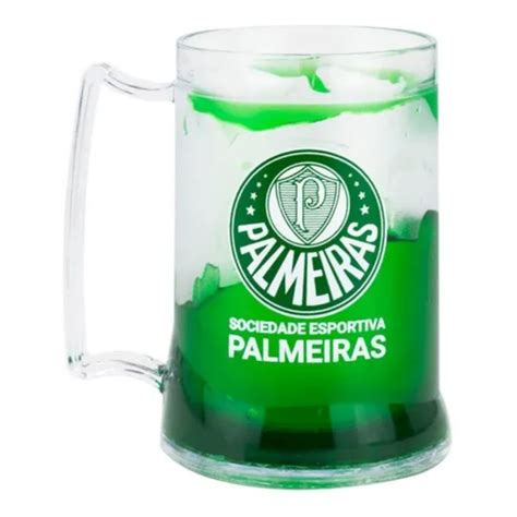 Caneca Palmeiras Da Lhe Porco Gel Congelante Ml Oficial Porco