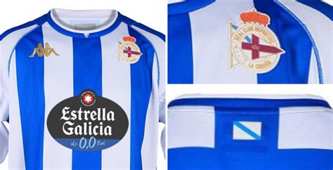 Kappa Deportivo La Coruña 21 22 Home Kit Released No More Macron