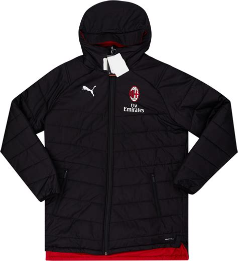 2019 20 Ac Milan Puma Reversible Bench Jacket M