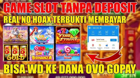 TERBARU 2023 GAME SLOT PENGHASIL UANG TANPA DEPOSIT SLOT TANPA