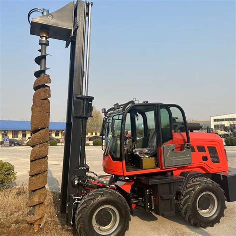 4 Wheel Drive Off Road Forklifts Rough Terrain Forklift 4x4 Off Road Forklift Sgs China Off