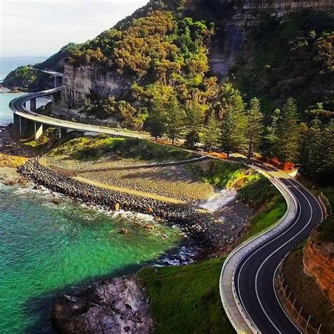 south wales  instagram instagram   day sea cliff bridge