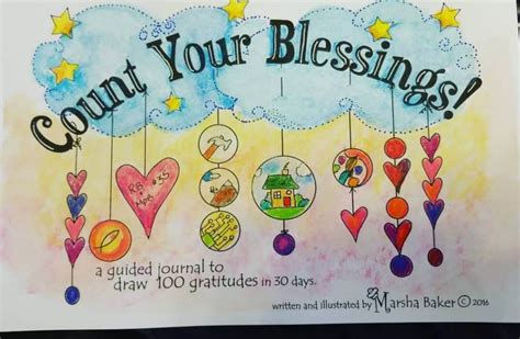 Count Your Blessings Gratitude Challenge Blessinks Art By Marsha Baker