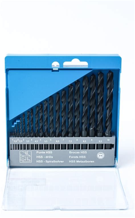 Набор сверл HSS 1-10X0,5 (19пр.) "Krino" 01016206: продажа, цена в ...
