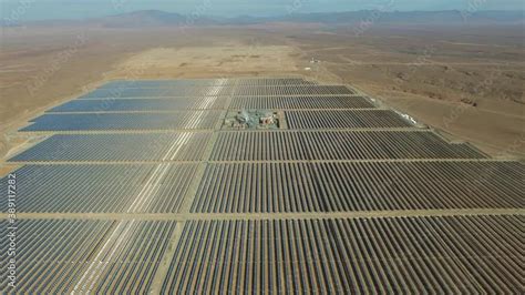 Ouarzazate Solar Power Station Also Called Noor Power Station Morroco