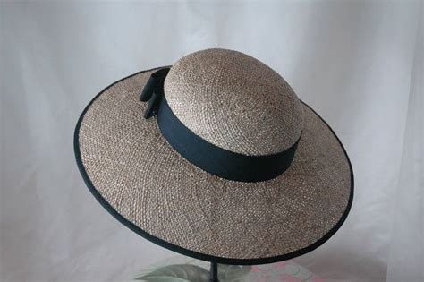 Women S Straw Hat Wide Brimmed Hat Sun Hat Etsy Womens Straw Hats