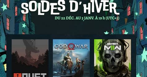 Steam Soldes Hiver 2022 À quelle date et heure débute les soldes d