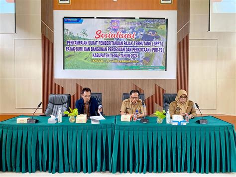 Target Pbb P Kabupaten Tegal Tembus Rp Miliar