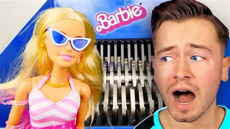 Barbie Vs Schredder Youtube