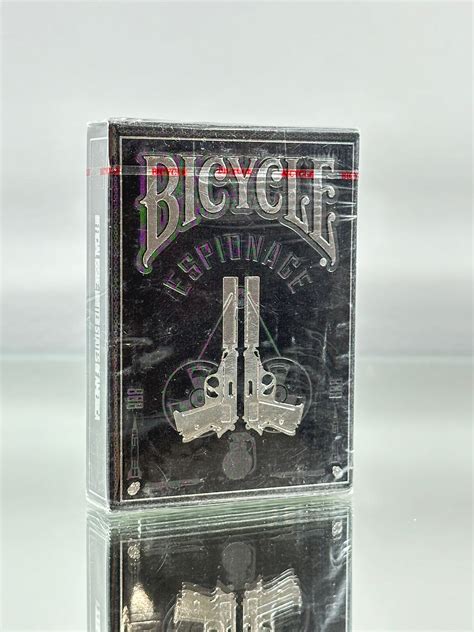 Bicycle Espionage Foil Limited Edition Playing Cards 808 Club