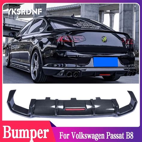 For Volkswagen Passat B8 2020 2021 2022 Car Rear Bumper Diffuser