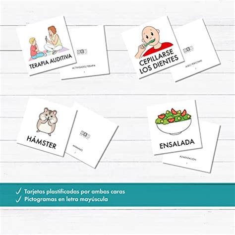 Editorial Geu Pictogramas Para Autismo Mas De 400 Flash Cards Plast