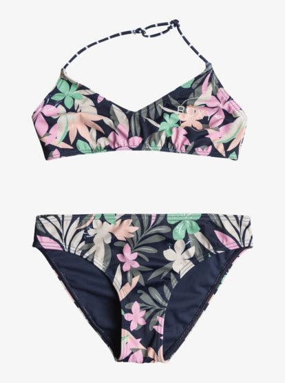 Ilacabo Active Ensemble De Bikini Triangle Pour Filles Ans Roxy