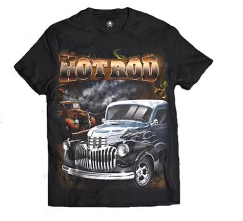 Camiseta Carro Hot Rod Parcelamento Sem Juros