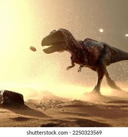 3d Image Dinosaurs Meteor AI-generated image 2250323569 | Shutterstock