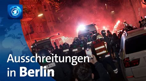 Verletzte nach Ausschreitungen bei Pro Palästina Demonstration in