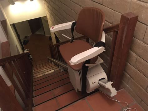 Stannah Stairlift Model Siena 600 For Straight Stairs EBay