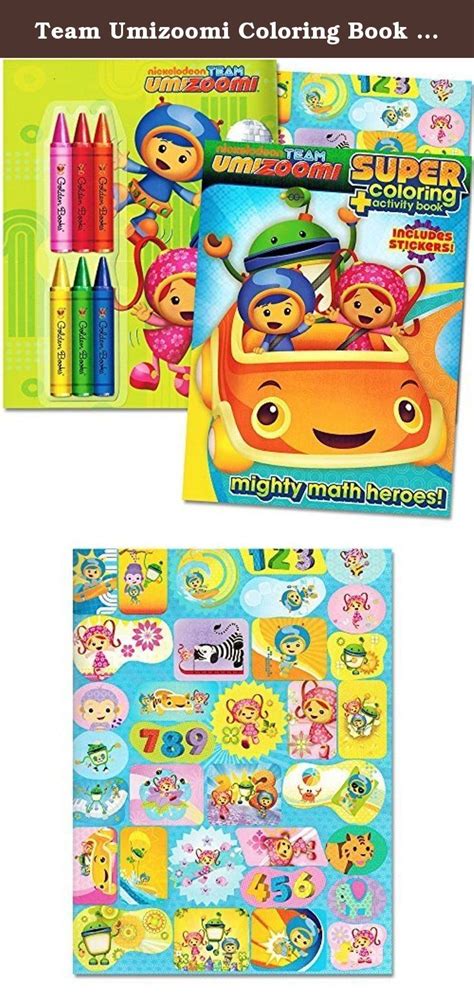 Team Umizoomi Coloring Book Super Set 2 Coloring And Activity Books