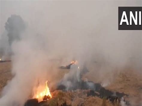 Stubble Burning Continues In Punjab Amid Deteriorating Air Quality In Delhi