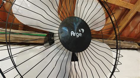 Ventilador De Parede Arge Max Cm W Youtube