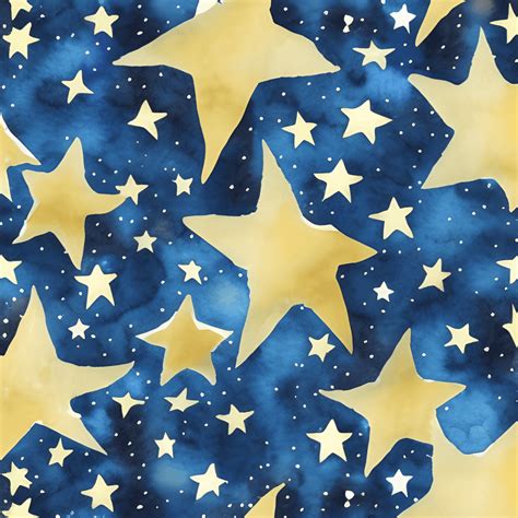 Abstract Midnight Blue Background with Stars · Creative Fabrica