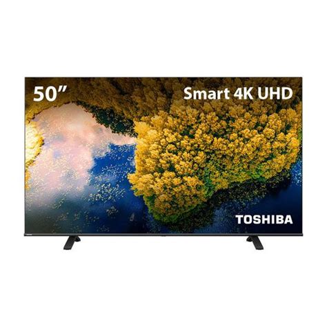 Smart TV DLED 50 4k Toshiba 50C350L VIDAA 3 HDMI 2 USB Wi Fi TB012M