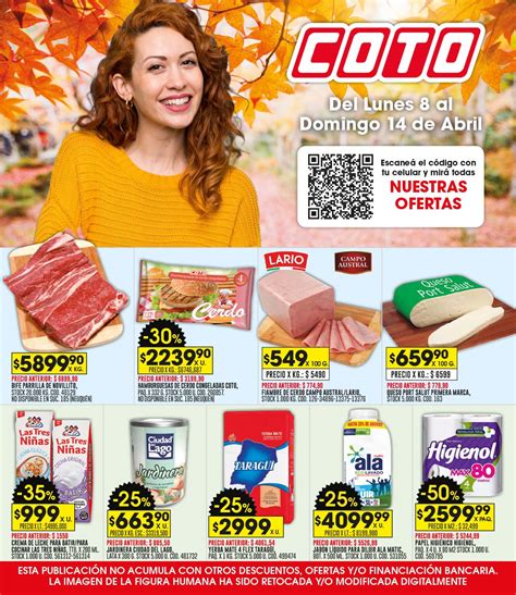 Cat Logo Coto Ofertas De La Semana Del Al De Abril