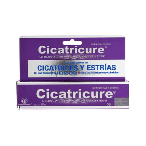 Gel Hidratante Cicatricure Cicatrices Y Estrías Genomma Lab 60 G Tubo Fybeca