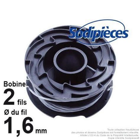 Bobine de fil pour rotofil et coupe bordure Black et Decker réf A6441