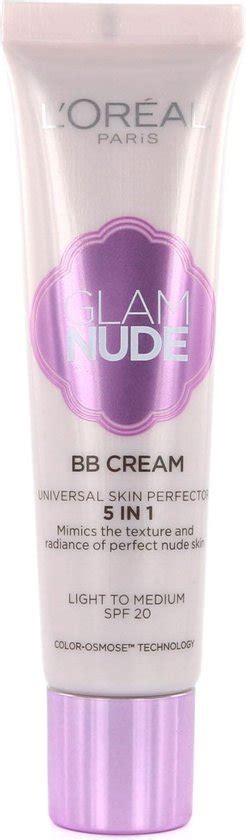 L Or Al Glam Nude Bb Cream Light To Medium Skin Bol