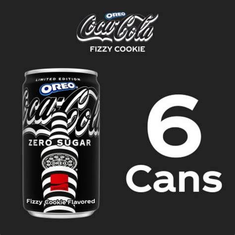 Coca Cola Zero Sugar OREO Soda Mini Cans 6 Pk 7 5 Fl Oz Kroger