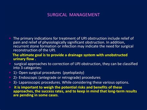 PPT - Surgical management of UPJ-O by Dr.wadah mostafa ceifo PowerPoint