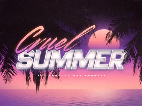 80's Text Effects for Photoshop Vol.3 | Behance