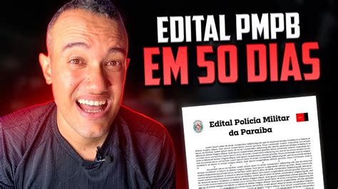 Concurso Pmpb Vai Sair Em Dias Andremissio Queiroz Youtube