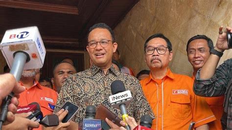 Hormati Pdi P Yang Usung Pramono Anung Jubir Sebut Anies Baswedan Tak