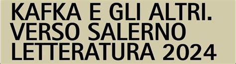 Il Programma Salerno Letteratura Festival