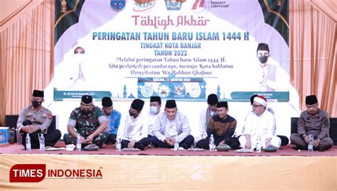 Peringatan Tahun Baru Islam 1444 Hijriah, Pemkot Banjar Gelar Tabligh ...