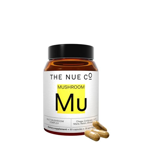 The Nue Co Mushrooms Capsules 60 Capsules Cult Beauty