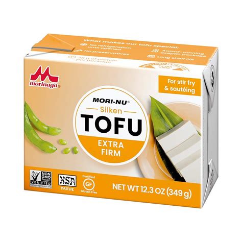 Mori Nu Silken Tofu Extra Firm 349g Grocery And Gourmet Foods