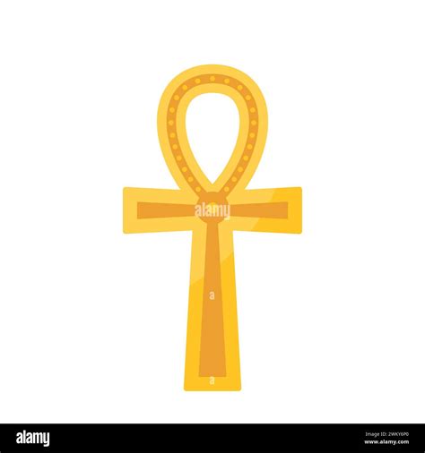 Golden Ankh Symbol Ancient Egypt Symbol Ankh Key Of Life Eternal