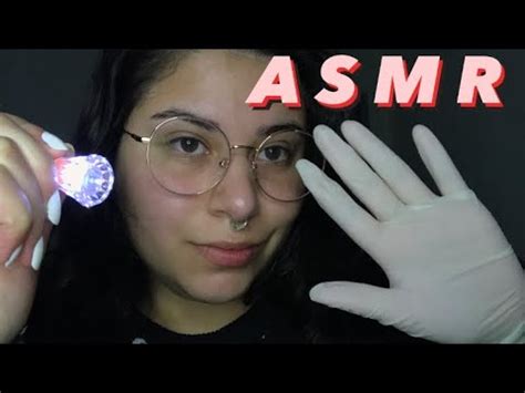 ASMR EXAME DOS NERVOS CRANIANOS YouTube