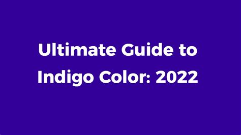 50 Shades Of Indigo Color Names Hex Rgb Cmyk Codes 43 Off