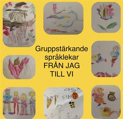 Pedagogisk Planering I Skolbanken Från Jag Till Vi Gruppstärkande