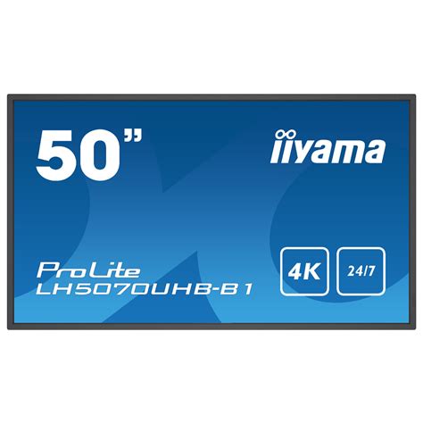 Iiyama Prolite Lh Uhb B Zoll Digital Signage Display