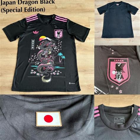 Jual JERSEY BAJU BOLA JEPANG DRAGON BLACK SPECIAL EDITION GRADE ORI BY