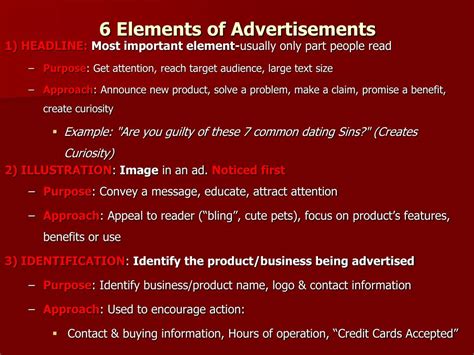 Ppt Explain Elements Of Advertising Powerpoint Presentation Free