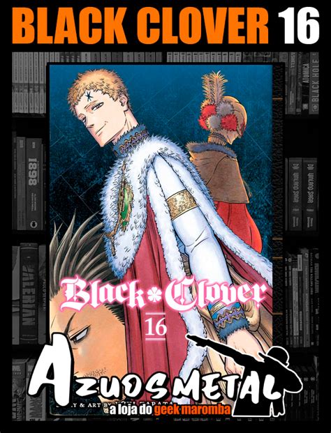 Black Clover Vol 16 Mangá Panini Azuosmetal